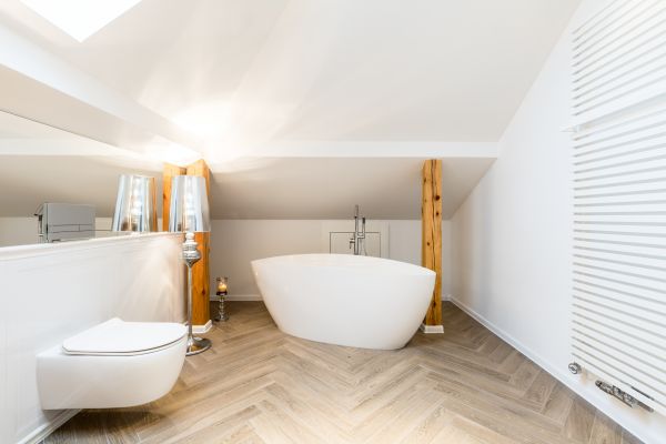 Attic Bathroom Renovation in Eau Claire